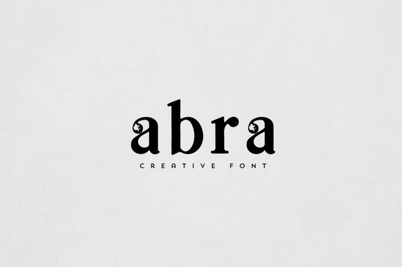 Abra: A Font for Bold Branding