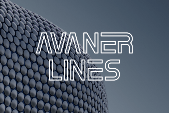 Avaner Lines Font Review