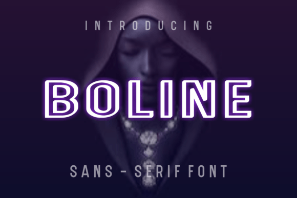 Boline Font for Editorial Design