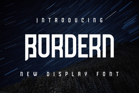 Borden Font for Creative Projects
