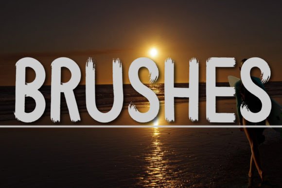 Brushes Font for Creative Design