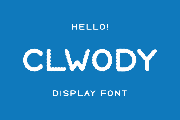 Clwody: A Bold Font for Creative Campaigns
