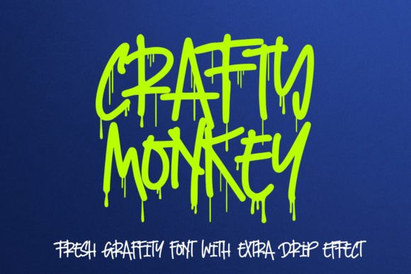 Crafty Monkey Font for Creative Projects