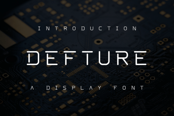 Defture: A Font for Business Branding