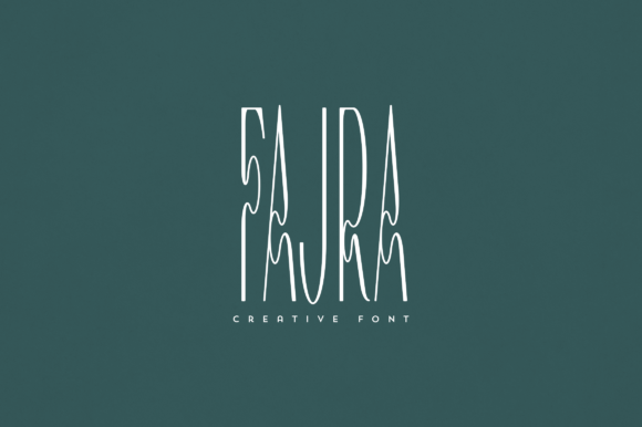 Fajra Font for Creative Projects