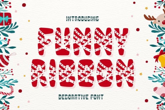 Funny Ribbon Font for Creative Projects