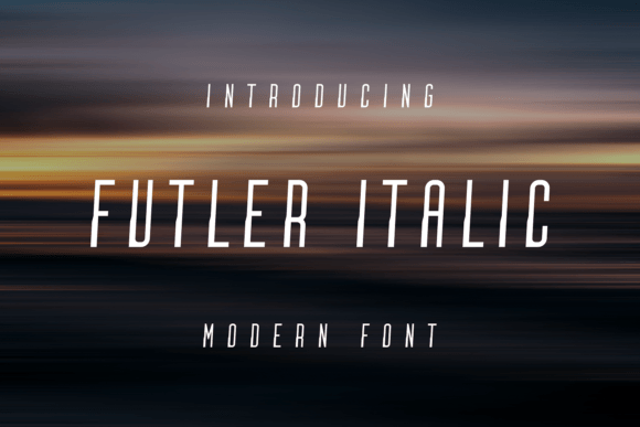 Futler Italic: A Font for Creative Expression