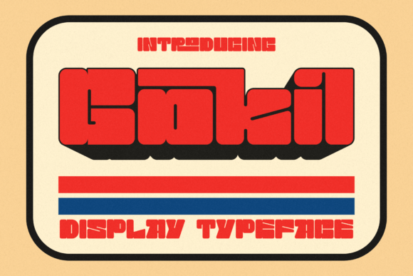Gokil Font for Creative Projects
