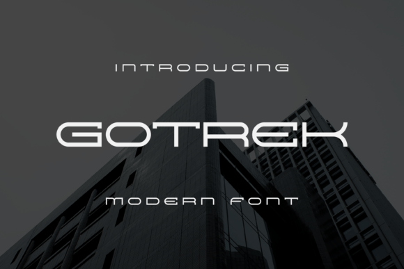 Gotrek Display Font