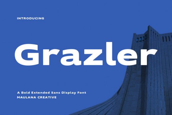 Grazler: A Modern Display Font