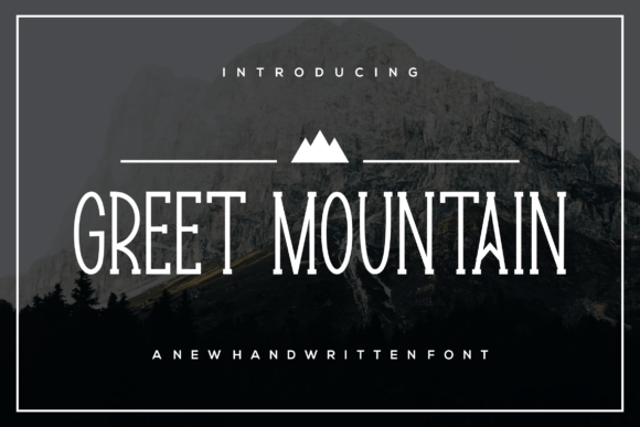 Greetmountain Font for Business Branding