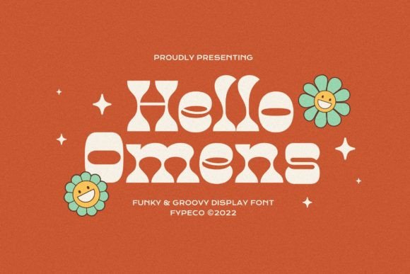 Hello Omens Font for Creative Projects