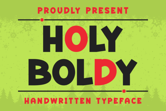 Holy Boldy Font for Business Branding