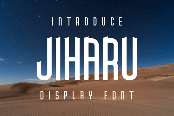 Jiharu: A Modern Font for Business Branding