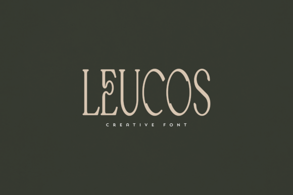 Leucos: A Premium Display Font for Elegant Branding