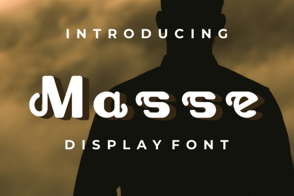 Masse: A Cool Display Font