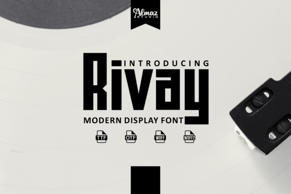 Rivay Font: Bold Display Type
