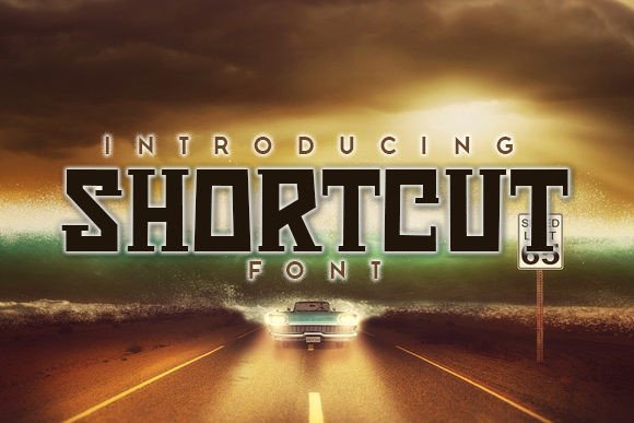 Shortcut Font for Business Design