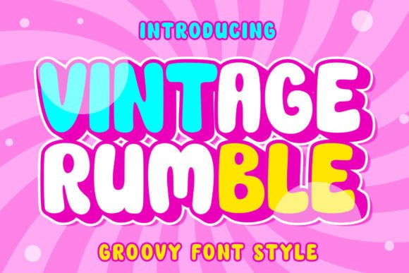 Vintage Rumble Font for Bold Campaigns
