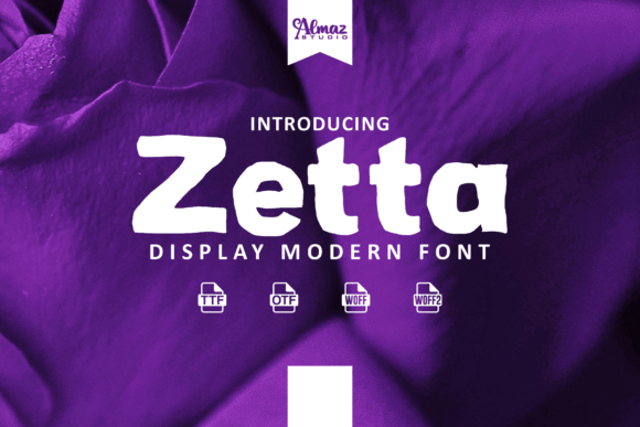 Zetta: A Playful Display Font for Creative Projects